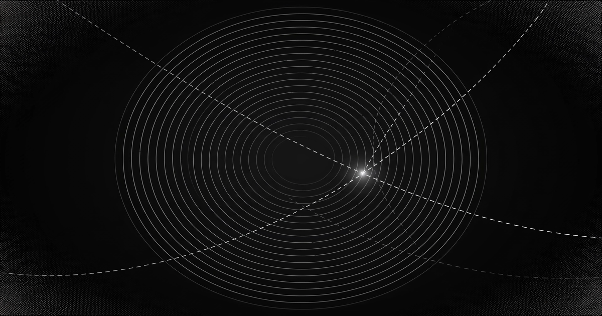 Abstract radar grid with a node, representing what your IP address reveals | ProxyNest Blog